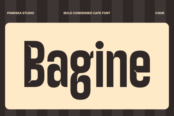 Bagine: Your Go-To Font for a Cozy, Bold Aesthetic