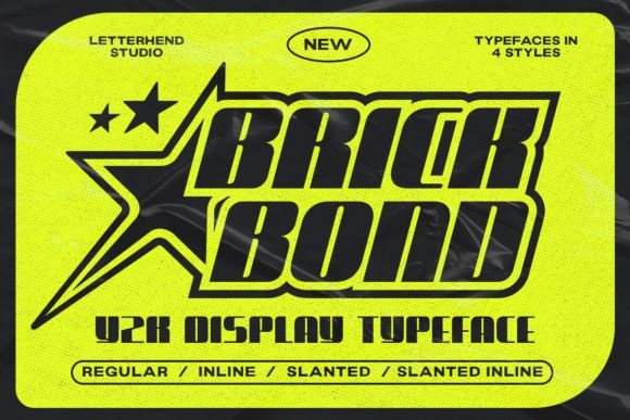 Brick Bond: A Y2K Typeface That Commands Attention