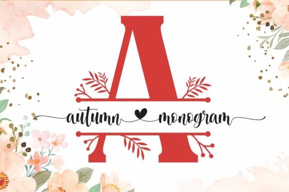 Capturing the Cozy Spirit with Autumn Monogram