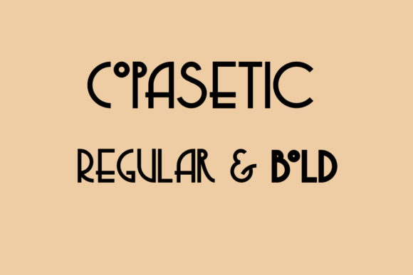 Copasetic: A Retro Sans Serif That Feels Both Familiar and Fresh
