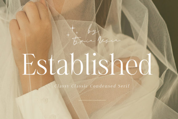 Established: The Condensed Serif That Defines Modern Luxury