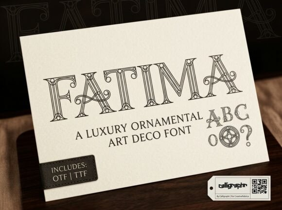 Fatima: Channeling the Geometric Elegance of the Jazz Age