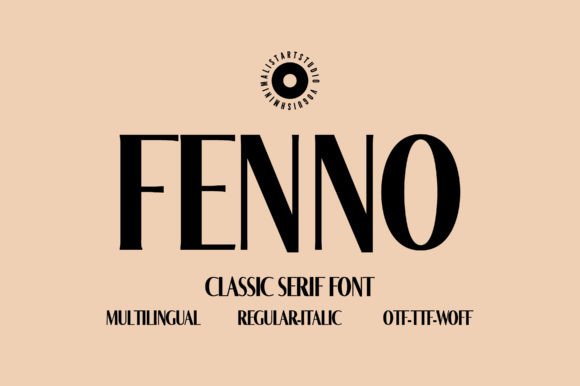 Fenno: The Serif Font That Balances Classic Elegance with Modern Clarity