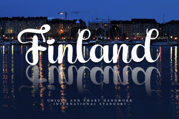 Finland: A Font with Handcrafted Elegance for Your Creative Projects
