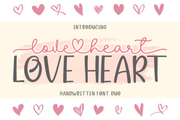 Love Heart Duo: A Font Pairing for Modern Brands