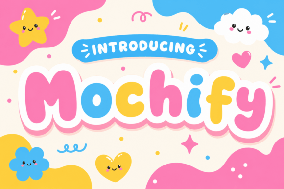 Mochify: The Playful Display Font for Joyful Branding