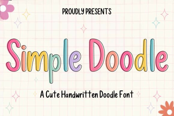 Simple Doodle: A Cute Handwritten Font for Joyful Projects