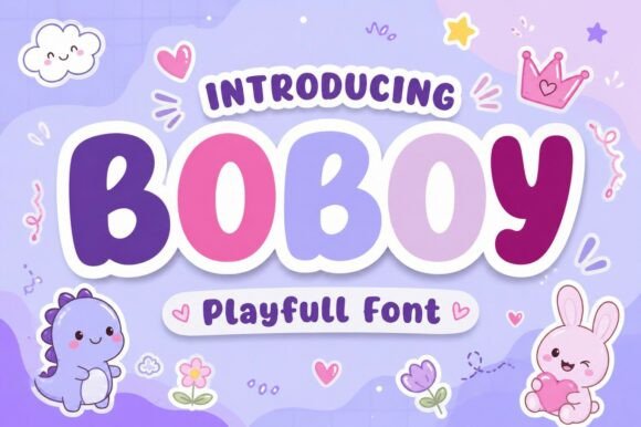 The Boboy Font: Crafting Brands with Bubbly Personality